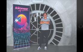 AR Poser: Automatically Augmenting Mobile Pictures with Digital Avatars Imitating Poses