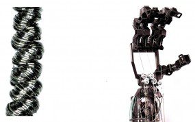 High-Performance Robotic Muscles from Conductive Nylon Sewing Thread