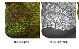 Real-time Variable Rigidity Texture Mapping