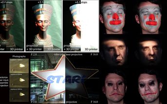 Recent Advances in Projection Mapping Algorithms,Hardware and Applications