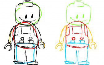 Smart Scribbles for Sketch Segmentation