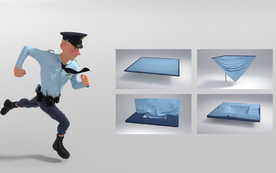 Smoothed Aggregation Multigrid for Cloth Simulation