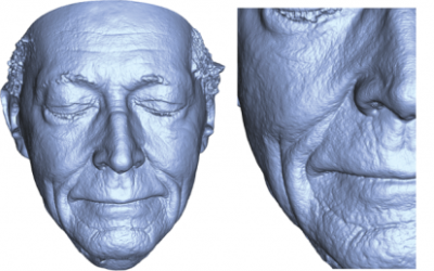 High-Quality Single-Shot Capture of Facial Geometry