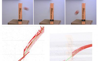 High-Speed Object Tracking Using an Asynchronous Temporal Contrast Sensor