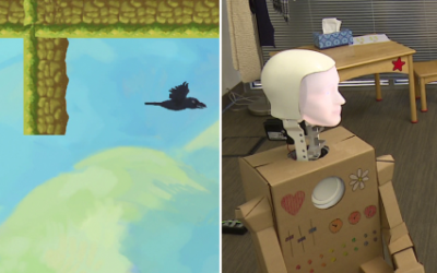 Multi-party Language Interaction in a Fast-paced Game Using Multi-keyword Spotting