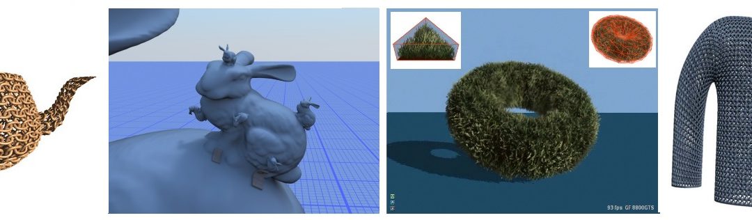 Survey of Texture Mapping Techniques for Representing and Rendering Volumetric Mesostructure